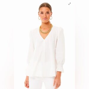 Tuckernuck Pomander Place Easton Blouse XS